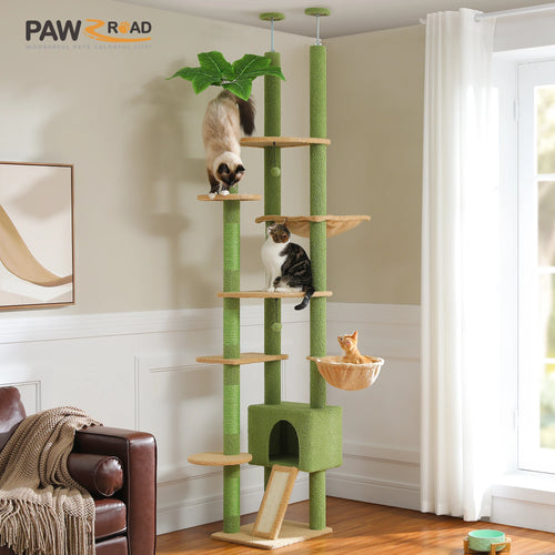 Cactus Floor-to-Ceiling Cat Tower
