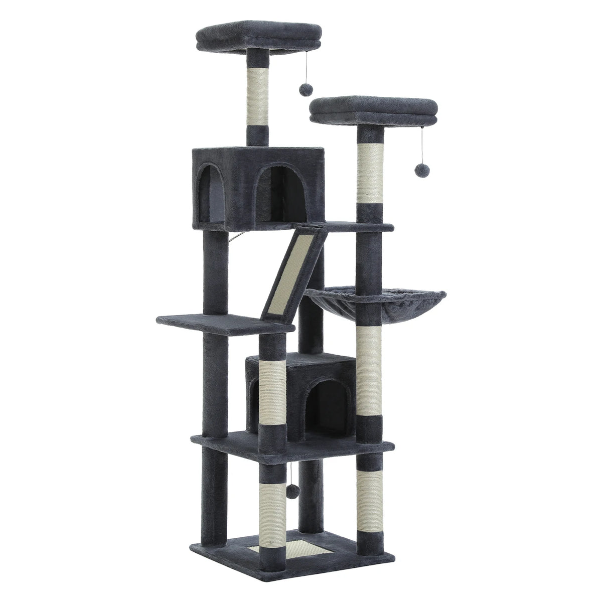 Multi-Level Plush Cat Tree & Condo — product view 16