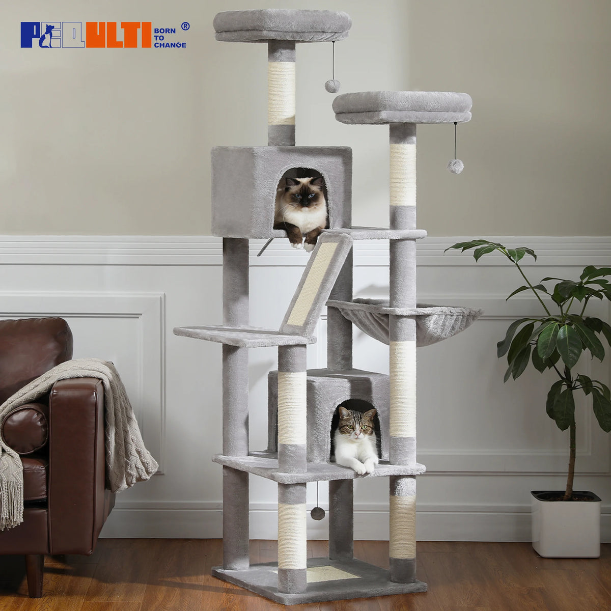 Plush Cat Tree
