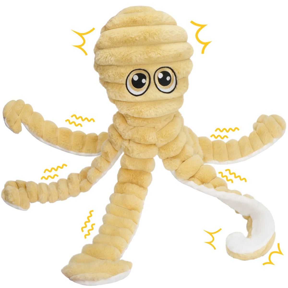 Octopus Squeaky Plush Dog Toy — product view 9