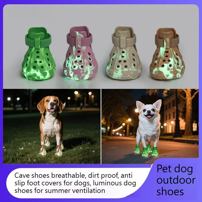 LightPaws™ Luminous Dog Shoes — product view 2