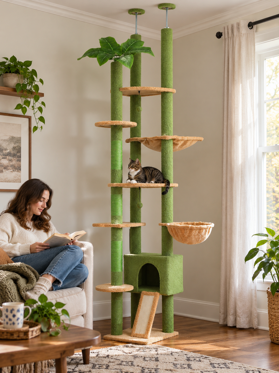 Cactus Cat Tower